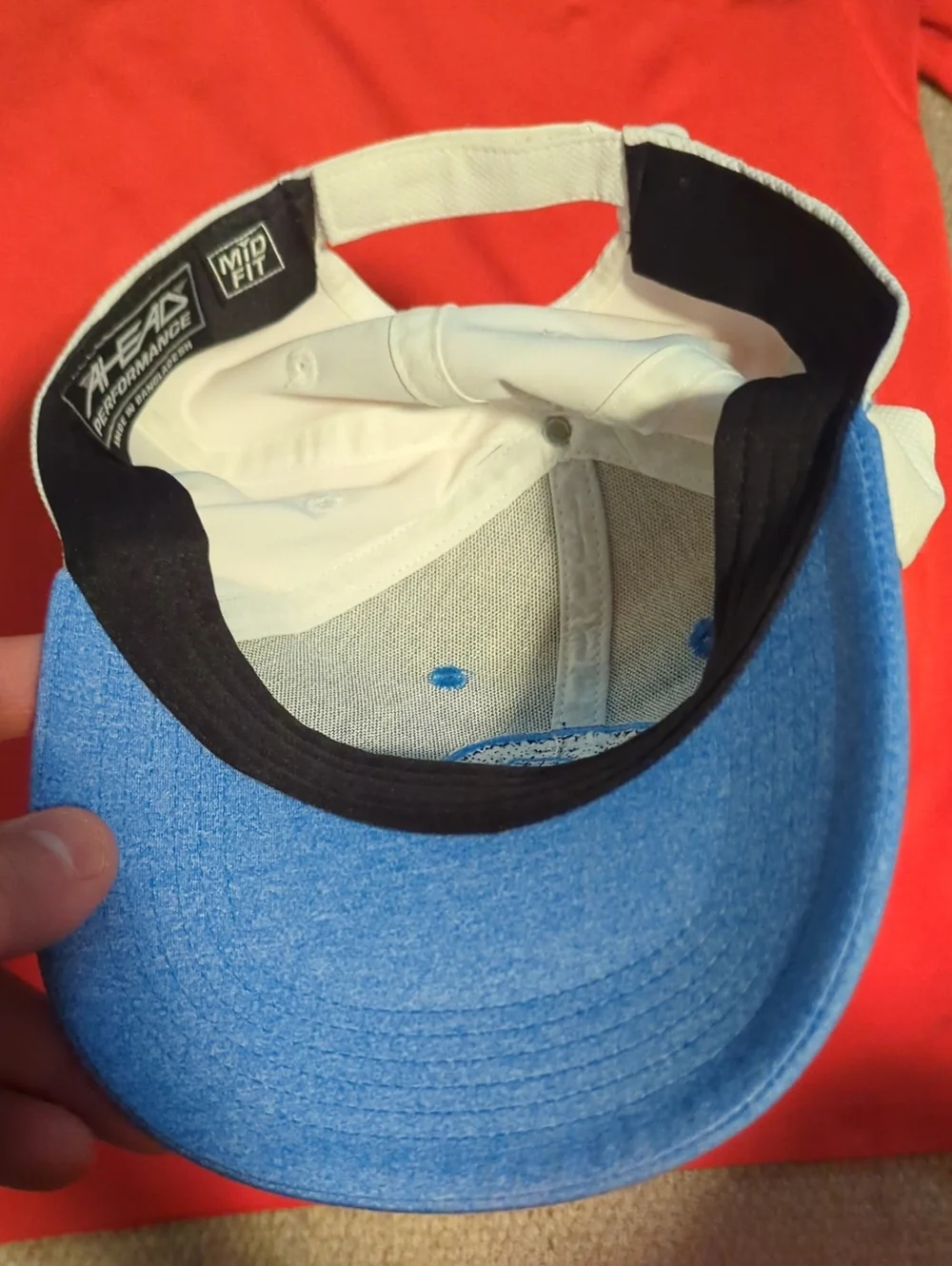 Mens Rum Point Golf Club Hat And Polo Size Large